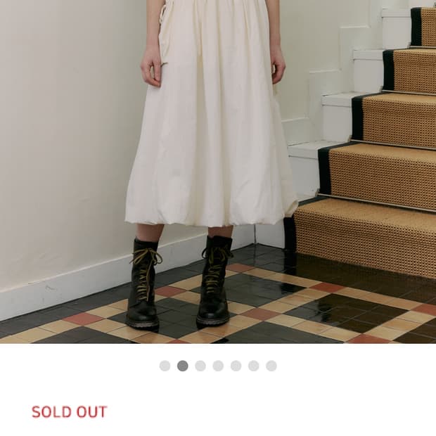 보카바카 화이트 원피스