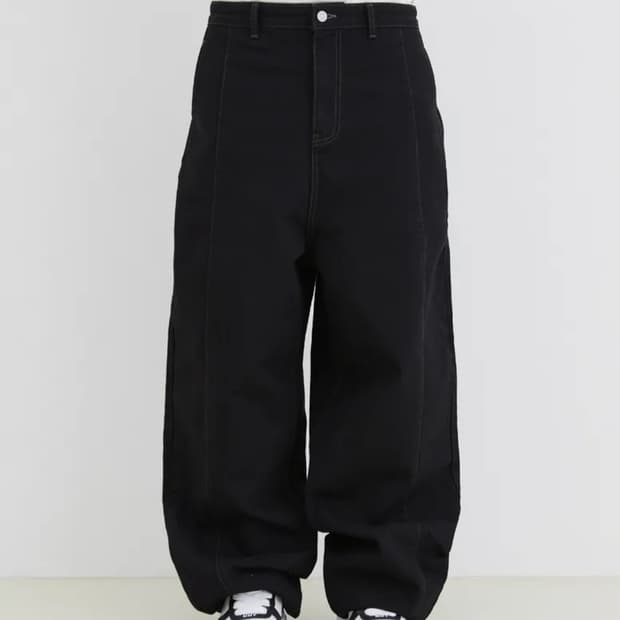 (새제품) IEY 이에이 팬츠 MAXI FILO DENIM PANTS