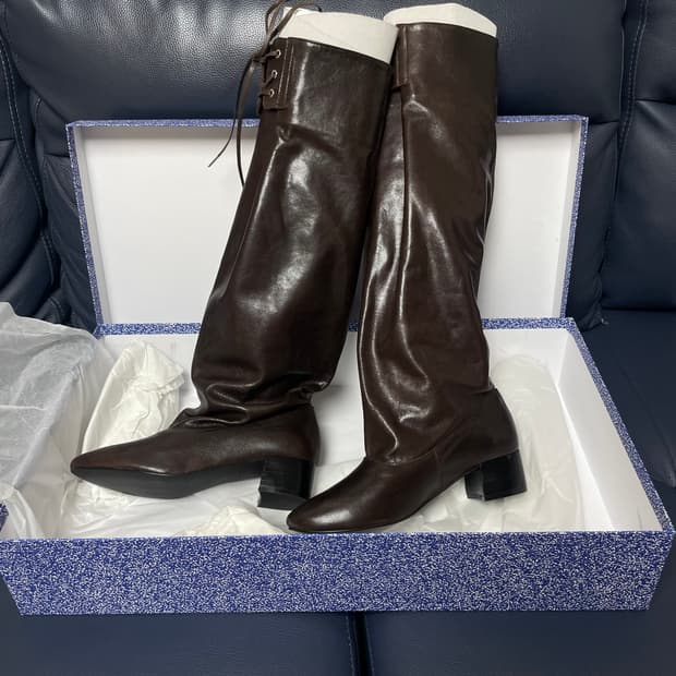 (36,37,38) 팔로마울 Victoria 빅토리아 부츠 브라운