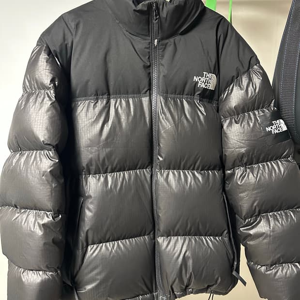 노스페이스 화이트라벨 눕시 패딩 2XL 블랙