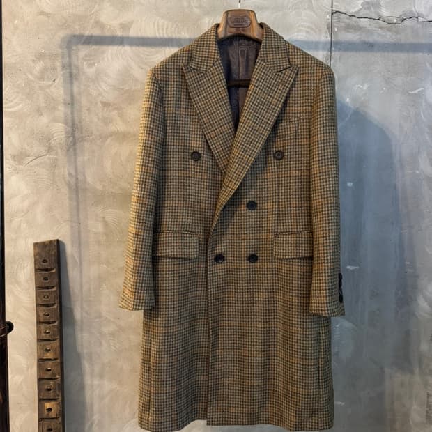 더 로알 클럽 트위드 폴로코트 100