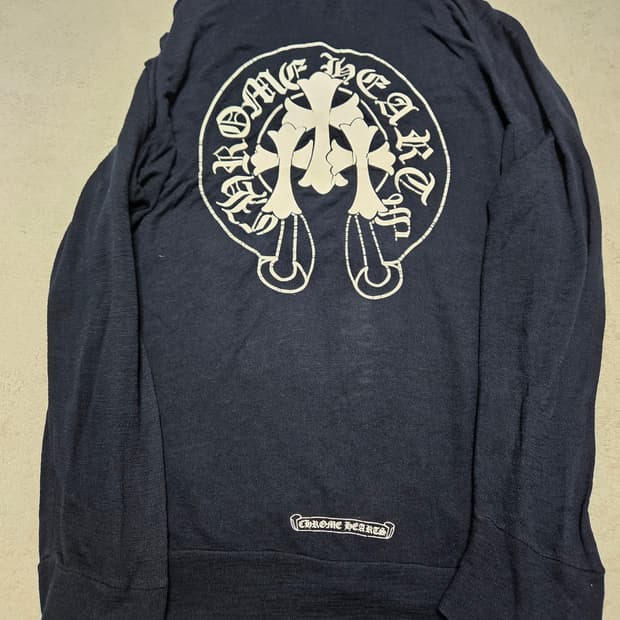 [M] 크롬하츠 홀스슈 세메터리 니트집업