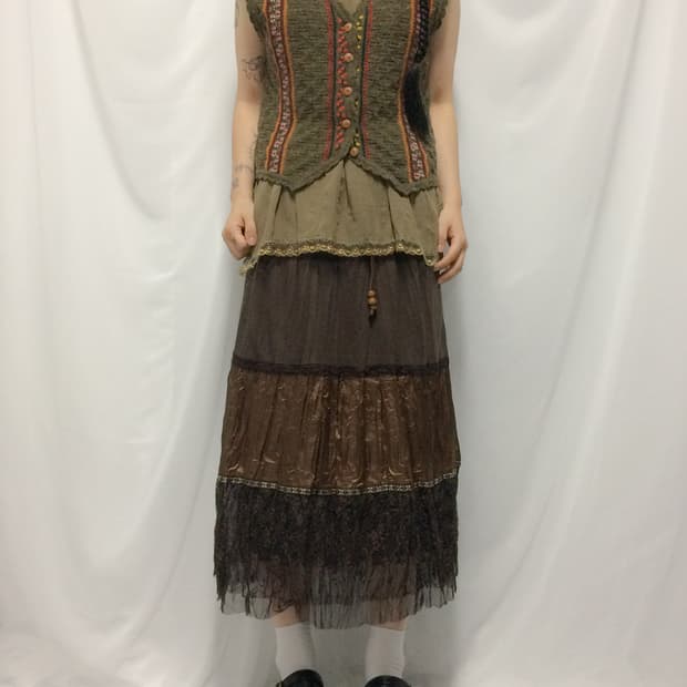 knitted vest
