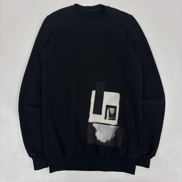 릭 오웬스 16FW 패치 맨투맨