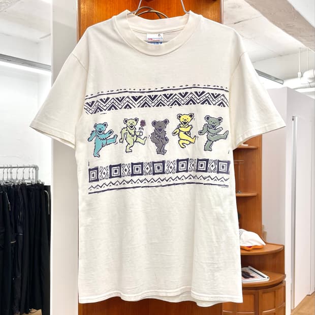 [S] 1995 그레이트풀데드 댄싱 베어 빈티지 티셔츠