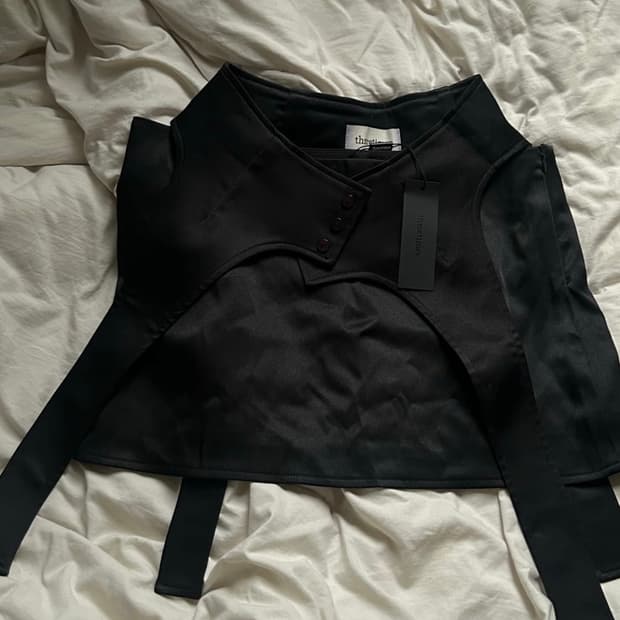 쓰리타임즈 코르셋 로우 미니 스커트