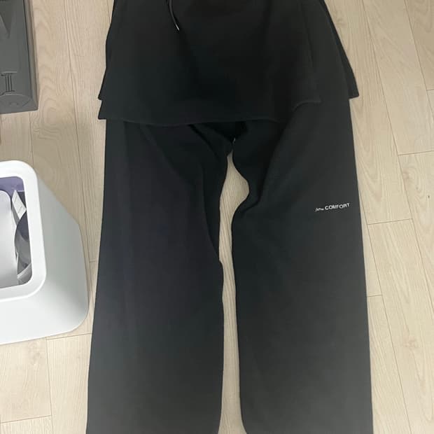 지초이 플리스 레이어드 팬츠