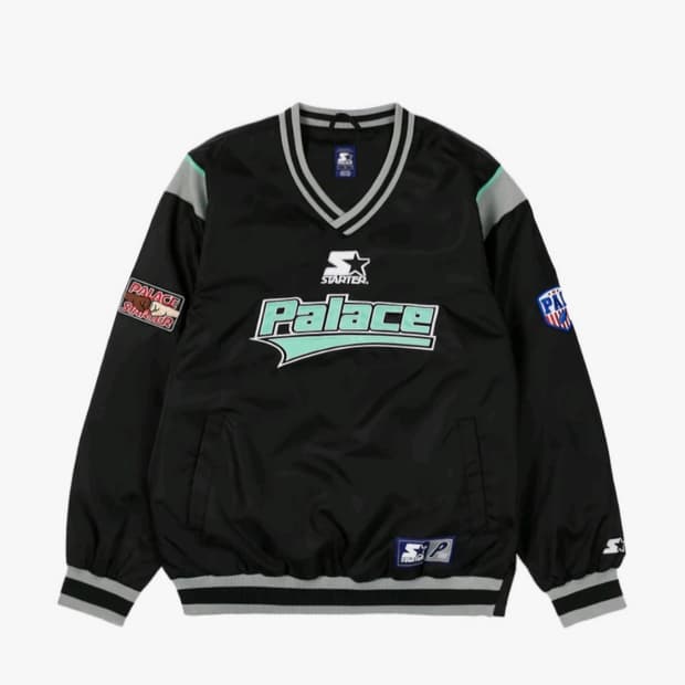 [XL] 팔라스 스타터 웜업 풀오버 블랙 새상품 palace 맨투맨