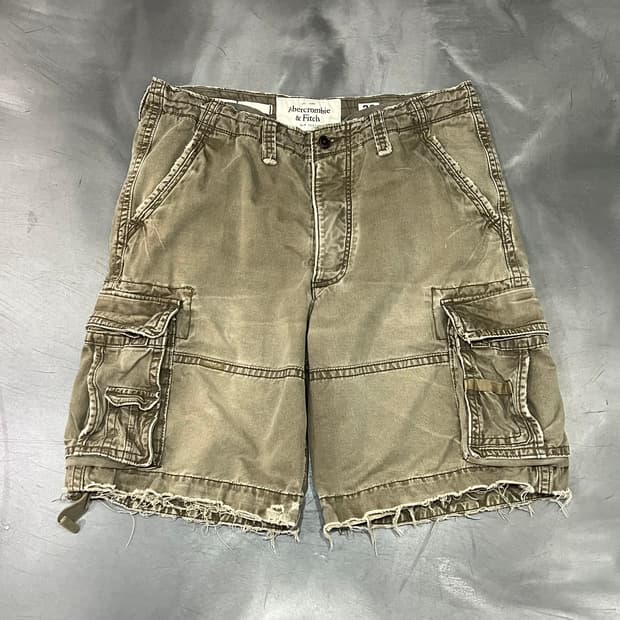  아베크롬비 하프 카고 팬츠 y16075