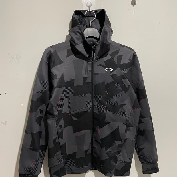 오클리 카모 플리스 후드집업