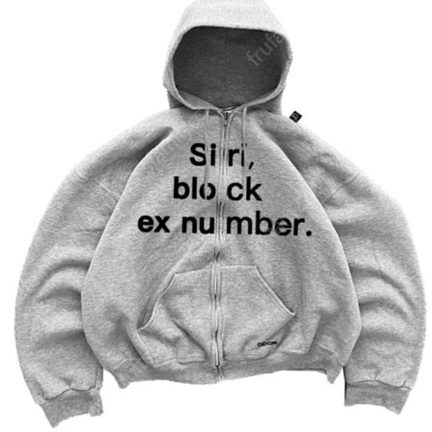 오도어 시리 후드집업 1 size