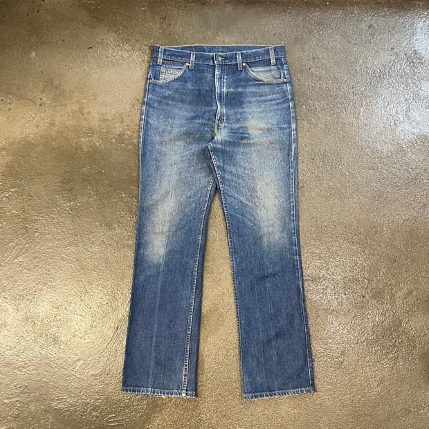 90s USA Levis517 데님 부츠컷 (34“)