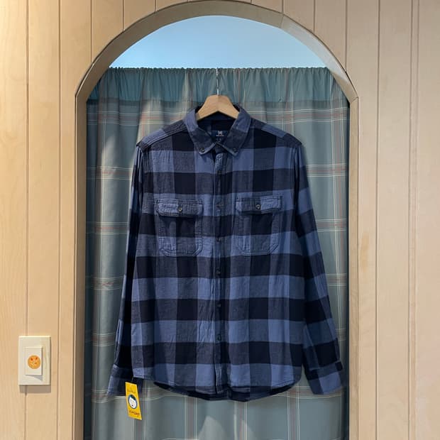 일본빈티지 워크포켓셔츠 (L)