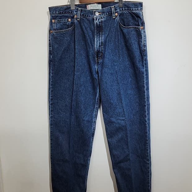 (40) 리바이스 550 청바지 중청 빅사이즈 데님팬츠 