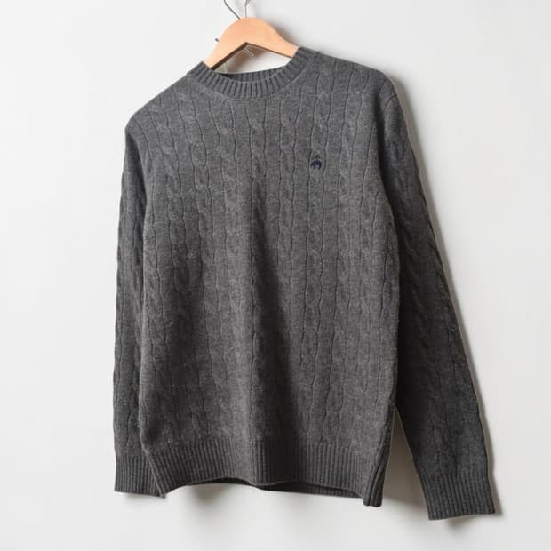 브룩스브라더스 케이블 니트 스웨터 S M0075