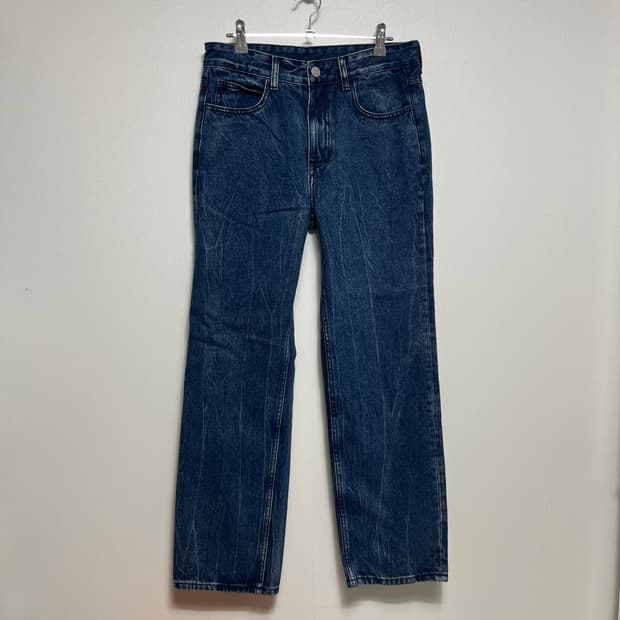 솔리드옴므 Solid Homme 스트레이트 핏 데님 진 46