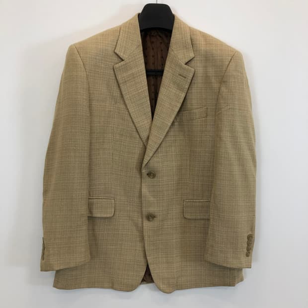 80s 폴로 랄프로렌 Dillards 실크100% 자켓 95