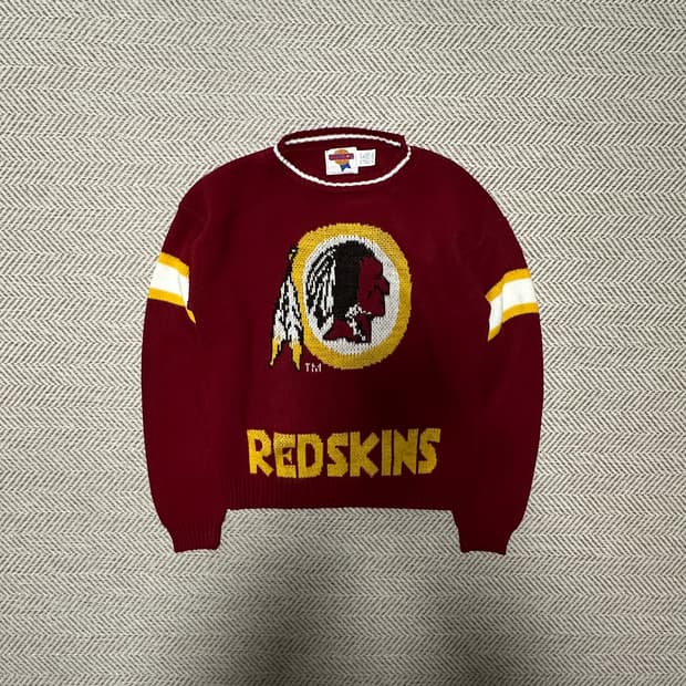 NFL usa made knit sweater