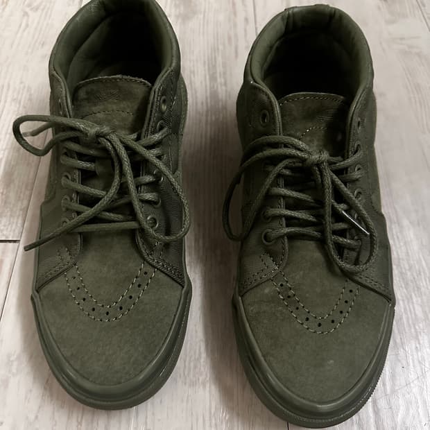 Vans 반스 TDC 스케이트 미드 올리브