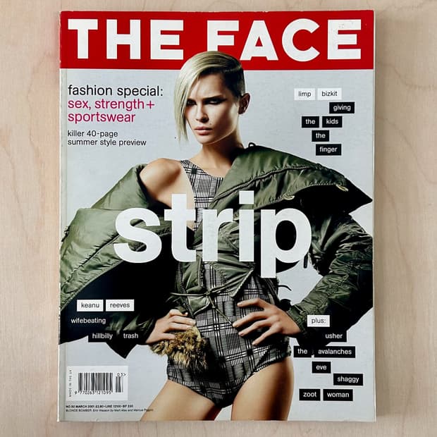 THE FACE 더 페이스 매거진 2001년 3월호 에린 왓슨 