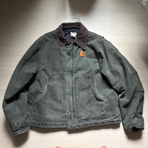 칼하트 j22 모스그린xl