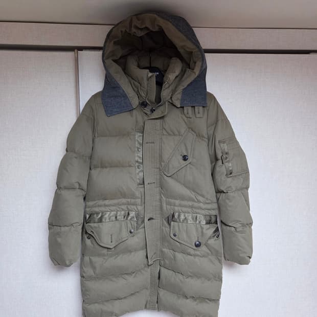 정품]T.I FOR MEN 카키 패딩 95