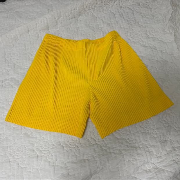 옴므플리세 반바지 숏팬츠