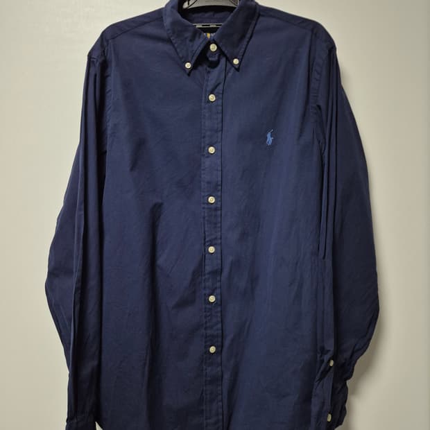 폴로랄프로렌 네이비 솔리드 셔츠 남성 95사이즈
