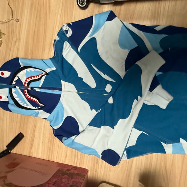 베이프 메가 ABC 카모 더블 샤크 L