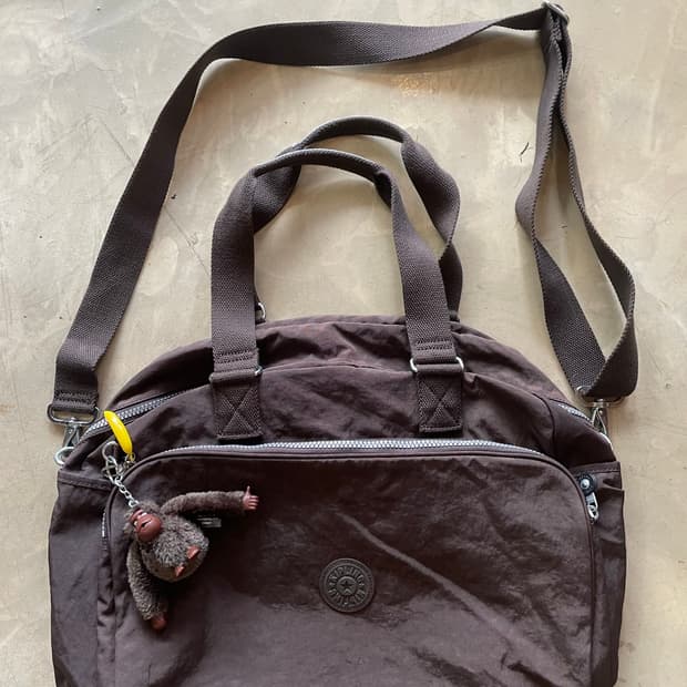 Kipling 키플링 크로스백 초코브라운