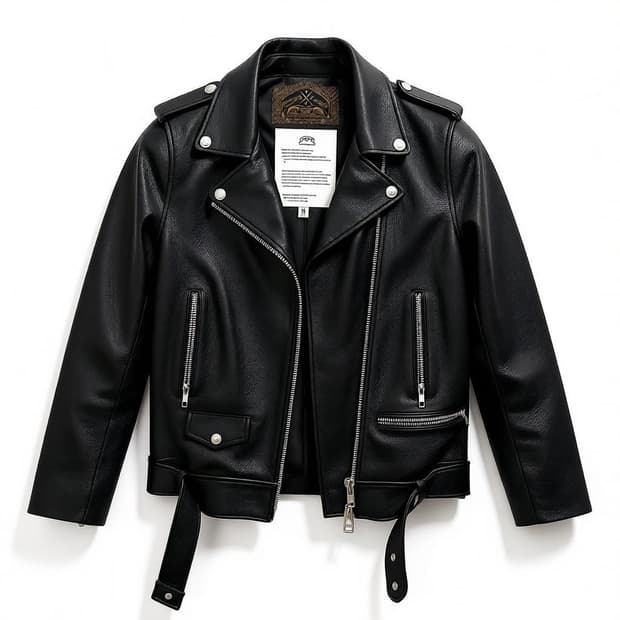 NUDE BONES 누드본즈 레더 자켓 M