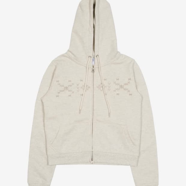 더콜디스트모먼트 노르딕 후드집업 S