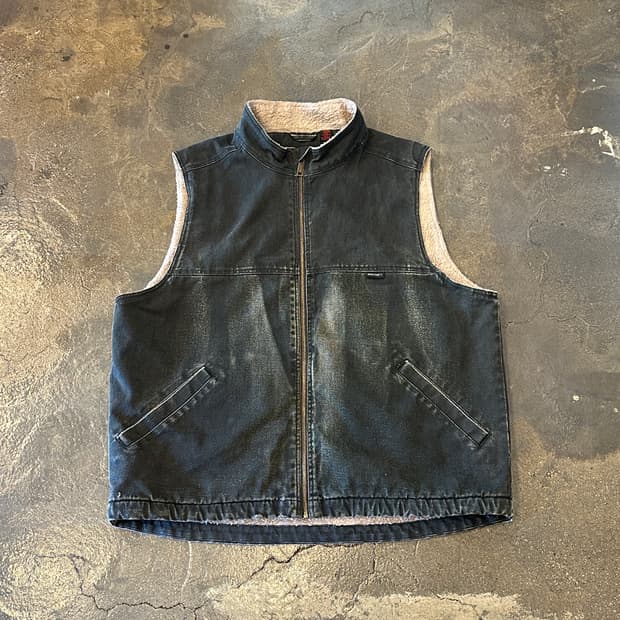 울버린 업랜드 워시드 쉐르파 베스트 조끼 XL