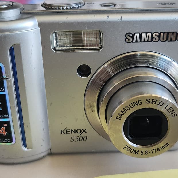 SAMSUNG KENOX S500(하자) 빈티지레트로 디지털카메라
