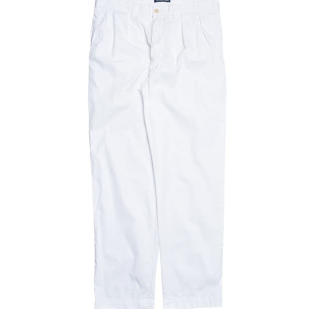 폴로 랄프로렌 화이트 치노 팬츠 34 M0014