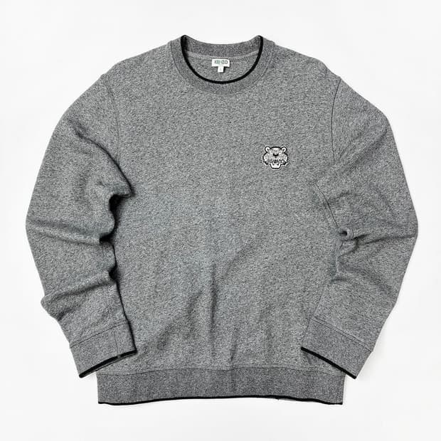 겐조 KENZO 자수 타이거 로고 맨투맨 PR2118
