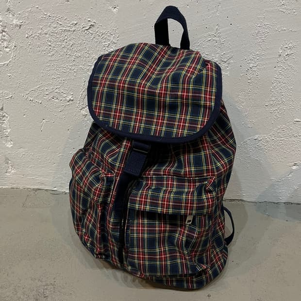 Vintage Check BackPack