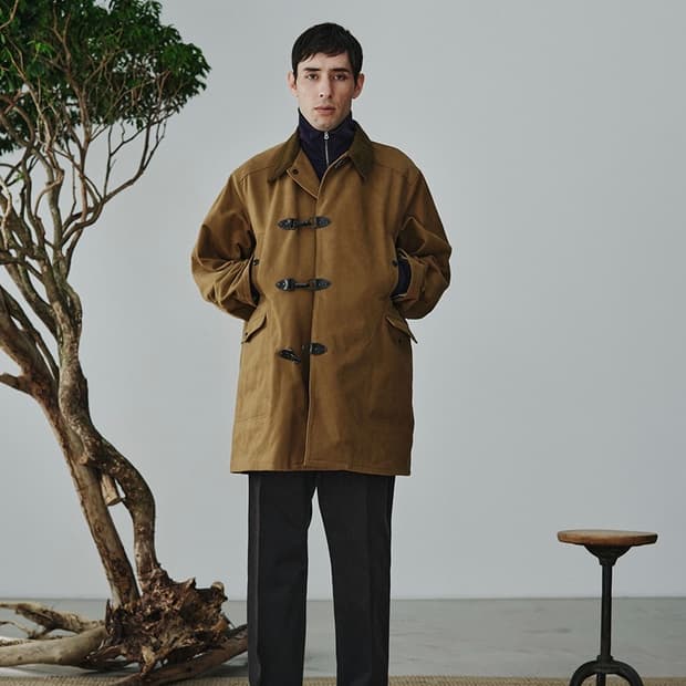 2사이즈 ) 피그벨 파이어맨 코트