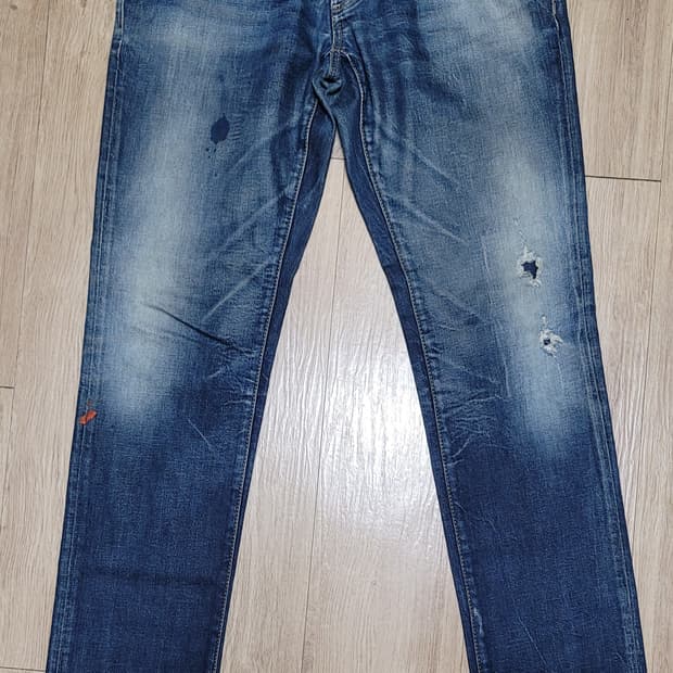 Dsquared2 야구진3 슬림핏 남성 데님 청바지 EU 52