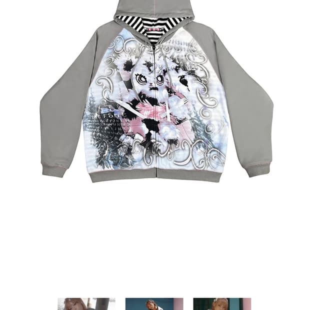 씨피어스 CDIERCE DELUSION ZIP UP HOODIE