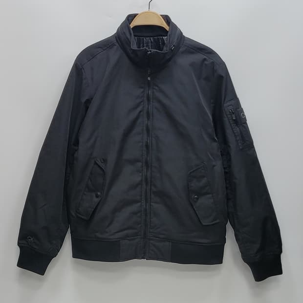 Calvin Klein 캘빈클라인 퀼팅 패딩 봄버자켓 항공점퍼 / 남 M