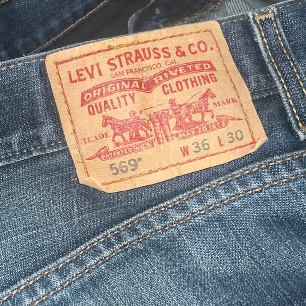 Levis vintage 596 00s maxico
