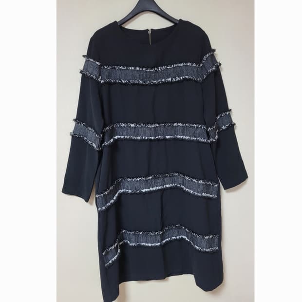 블랙 미디 원피스