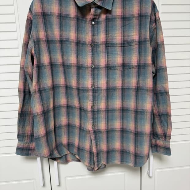 아비에무아 체크 셔츠