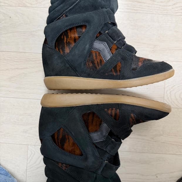 이자벨마랑 베켓 스니커즈 tiger/ wedge heel
