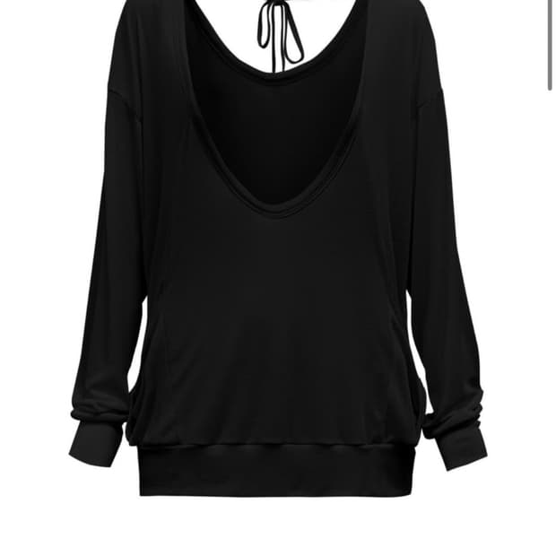 체메씨 LOOSE DEEP-NECK LONG SLEEVE