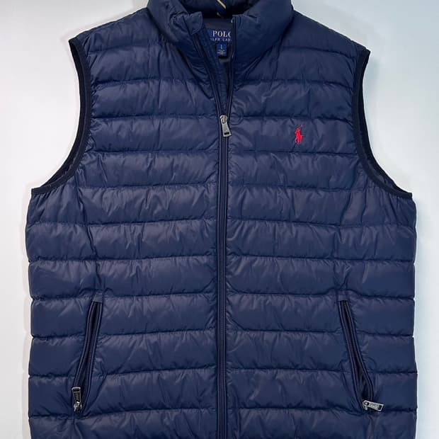 폴로 랄프로렌 네이비 경량 조끼 (va.64)