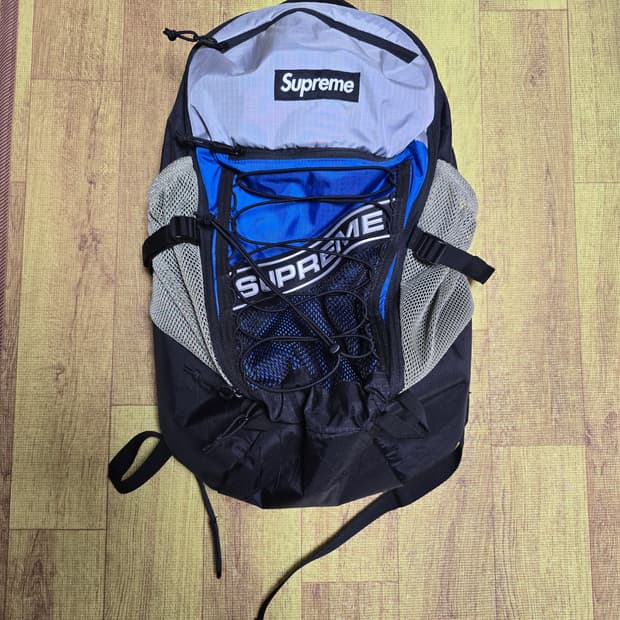 슈프림 백팩 블루 23fw