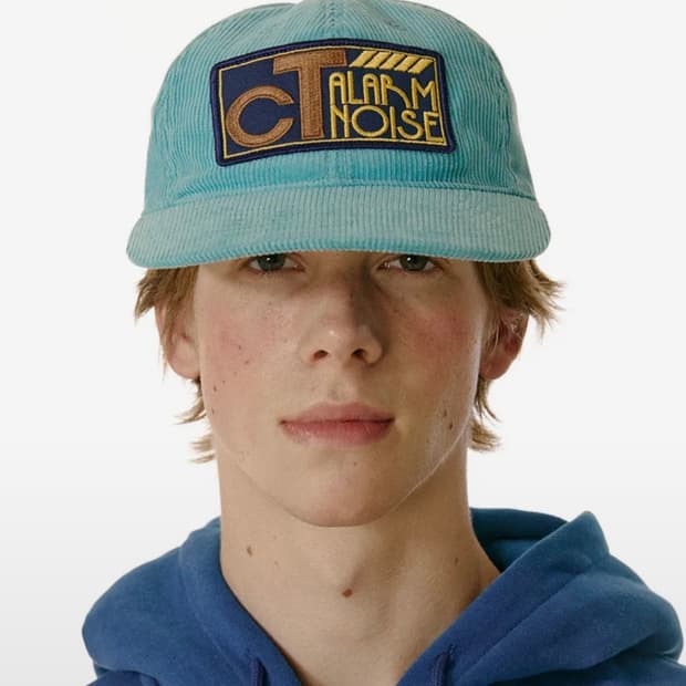 테켓모자 Alarm Corduroy Cap Light Blue