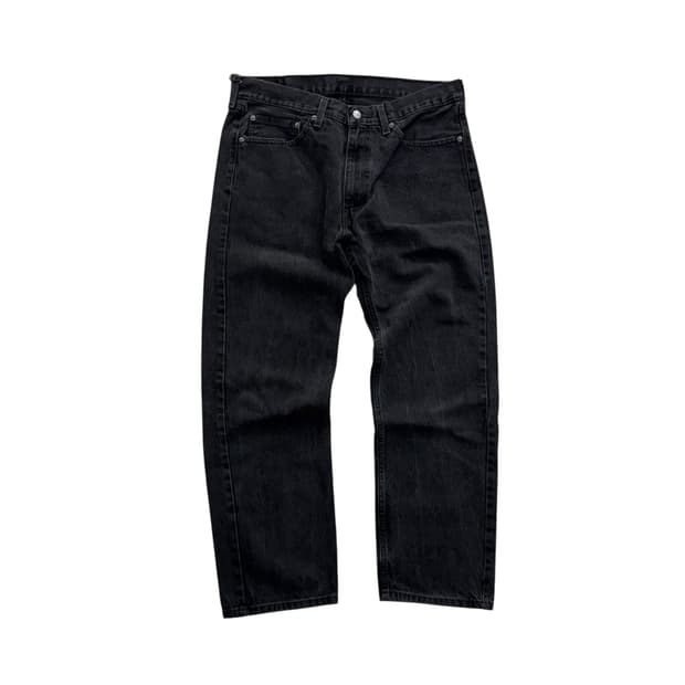 [36] 리바이스 505 블랙진 데님 청바지 [lv0985]